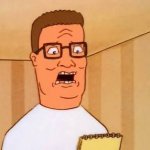 Hank scream