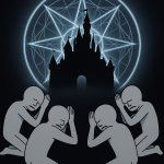 NPCs bowing down to the Evil Magical Kingdom meme