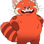 Giant Red Panda Meilin Lee