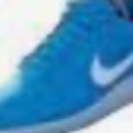 blue nike shoes