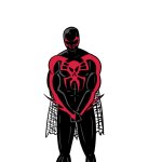 Sad spider man 2099