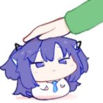 Yuuka getting headpats