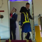 Macron slapped