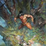 Tarzan pounces