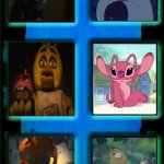 Abby & Freddy (FNAF Cast Meme) | image tagged in five nights at freddy s movie recast | made w/ Imgflip meme maker