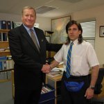 Office Handshake