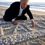 Trump at beach
