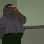 Peter Griffin Glare Smoking