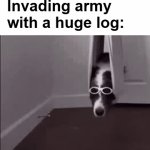 GROND!!! GROND!!! GROND!!! | Castle doors:; *locked*; Invading army with a huge log: | image tagged in gifs,medival battles be like,siege meme,dog,grond,bring up the wolfs head | made w/ Imgflip video-to-gif maker