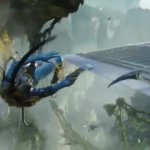 Avatar falling GIF Template