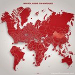 Who’s the fucker throwing a cracked windshield at my world map meme