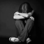 Depressed woman