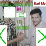 Friendship ended