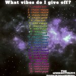 What vibes do I give off? (By InteractionSystem) meme