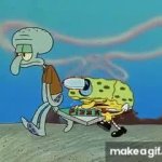 Sponge Bob Singing GIF Template