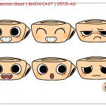 Shelly's Emotion Sheet meme