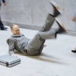 falling in public