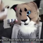 Angry Furry template