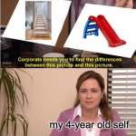 relatable? | my 4-year old self | image tagged in memes,they're the same picture,nostalgia | made w/ Imgflip meme maker