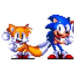 Sonic and Tails Dancing meme