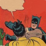 batman slapping robin (custom)