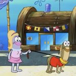 Spongebob Girlfriend Dog