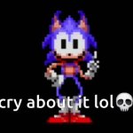 cry about it lol GIF Template