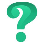 question mark transparent