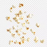 flying popcorn