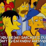 sarcasm simpsons