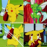 Scyther Pikachu Ketchup