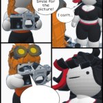 smile for the camera template