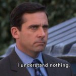 I understand nothing