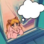 sailor moon thinks