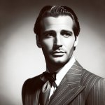 black and white film actor