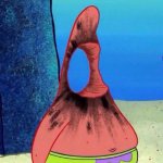 Patrick Star face hole