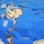 squidward breaking GIF Template
