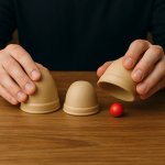 Shell game template