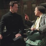 Matrix Oracle Park Bench Scene