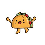Taco, baby, happy