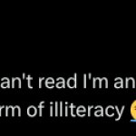 I can't read, I'm an Undertale fan meme