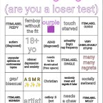 memerag loser bingo