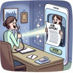 When i  call the company , they give direct offer letter