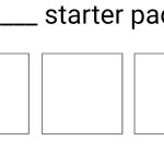 User starter pack meme