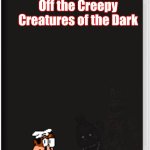 Cucumber in the Dark | Peppino Fends Off the Creepy Creatures of the Dark | image tagged in nintendo switch | made w/ Imgflip meme maker
