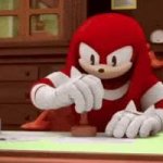knuckles approving GIF Template