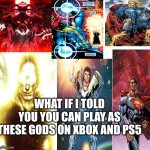 Gods of marvel dc and capcom