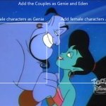 Add the couples as Genie and Eden