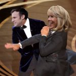 Macron gets bitch slapped by wife