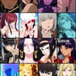 hottest anime women meme